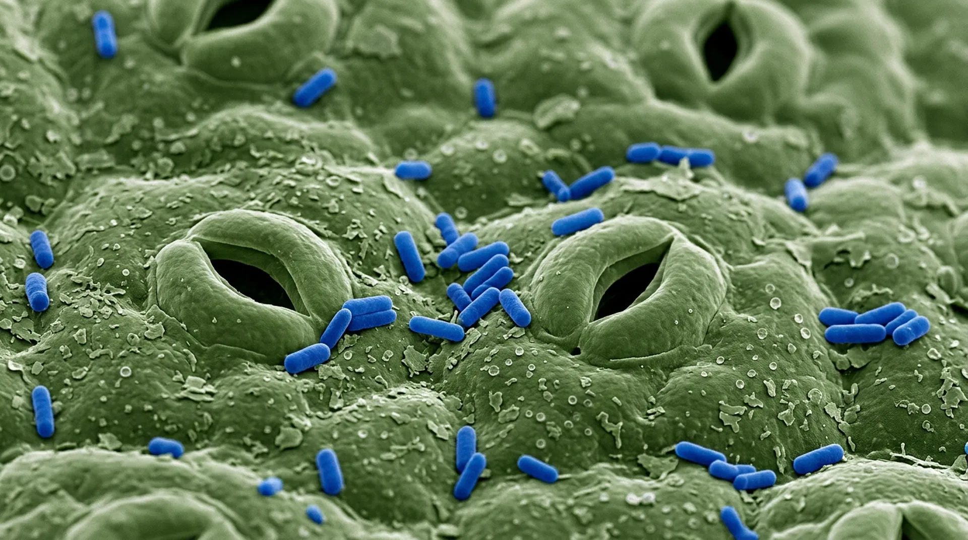 Bacillus pumilus — yaprak yüzeyi